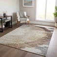 thumbnail image 1 of Addison Rugs Chantille Indoor/Outdoor Transitional Spiral Brown Washable Rectangle Rug, 8' x 10', 1 of 6