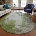 thumbnail image 1 of Addison Rugs Chantille Indoor/Outdoor Transitional Modern Olive Washable Round Rug, 8' x 8', 1 of 6