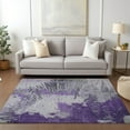 thumbnail image 1 of Addison Rugs Chantille Indoor/Outdoor Transitional Modern Purple Washable Rectangle Rug, 5' x 7'6", 1 of 6