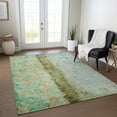 thumbnail image 1 of Addison Rugs Chantille Indoor/Outdoor Transitional Modern Green Washable Rectangle Rug, 9' x 12', 1 of 6