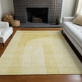 thumbnail image 1 of Addison Rugs Chantille Indoor/Outdoor Transitional Art Deco Gold Washable Rectangle Rug, 3' x 5', 1 of 6