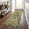 thumbnail image 1 of Addison Rugs Chantille Indoor/Outdoor Transitional Diamond Gold Washable Runner Rug, 2'3" x 7'6", 1 of 6
