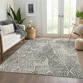 thumbnail image 1 of Addison Rugs Chantille Indoor/Outdoor Transitional Diamond Ivory Washable Rectangle Rug, 2'6" x 3'10", 1 of 5