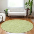 thumbnail image 1 of Addison Rugs Chantille Indoor/Outdoor Transitional Floral Aloe Washable Round Rug, 8' x 8', 1 of 6