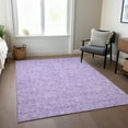 thumbnail image 1 of Addison Rugs Chantille Indoor/Outdoor Transitional Floral Lilac Washable Rectangle Rug, 5' x 7'6", 1 of 5