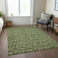 thumbnail image 1 of Addison Rugs Chantille Indoor/Outdoor Transitional Floral Olive Washable Rectangle Rug, 5' x 7'6", 1 of 6