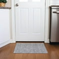 thumbnail image 1 of Addison Rugs Chantille Indoor/Outdoor Transitional Floral Silver Washable Rectangle Rug, 1'8" x 2'6", 1 of 6