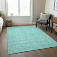 thumbnail image 1 of Addison Rugs Chantille Indoor/Outdoor Transitional Floral Teal Washable Rectangle Rug, 2'6" x 3'10", 1 of 6