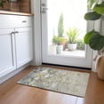 thumbnail image 1 of Addison Rugs Chantille Indoor/Outdoor Transitional Floral Beige Washable Rectangle Rug, 1'8" x 2'6", 1 of 6