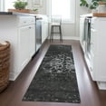 thumbnail image 1 of Addison Rugs Chantille Indoor/Outdoor Transitional Modern Charcoal Washable Runner Rug, 2'3" x 7'6", 1 of 6