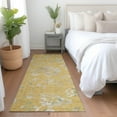 thumbnail image 1 of Addison Rugs Chantille Indoor/Outdoor Transitional Floral Gold Washable Runner Rug, 2'3" x 7'6", 1 of 6