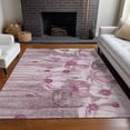 thumbnail image 1 of Addison Rugs Chantille Indoor/Outdoor Transitional Floral Plum Washable Rectangle Rug, 10' x 14', 1 of 6