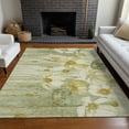 thumbnail image 1 of Addison Rugs Chantille Indoor/Outdoor Transitional Floral Sage Washable Rectangle Rug, 3' x 5', 1 of 6