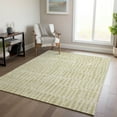 thumbnail image 1 of Addison Rugs Chantille Indoor/Outdoor Transitional Striped Beige Washable Rectangle Rug, 10' x 14', 1 of 6