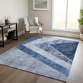 thumbnail image 1 of Addison Rugs Chantille Indoor/Outdoor Transitional Geometric Blue Washable Rectangle Rug, 10' x 14', 1 of 6