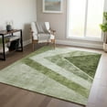 thumbnail image 1 of Addison Rugs Chantille Indoor/Outdoor Transitional Geometric Olive Washable Rectangle Rug, 8' x 10', 1 of 6