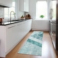 thumbnail image 1 of Addison Rugs Chantille Indoor/Outdoor Transitional Geometric Teal Washable Runner Rug, 2'3" x 7'6", 1 of 6