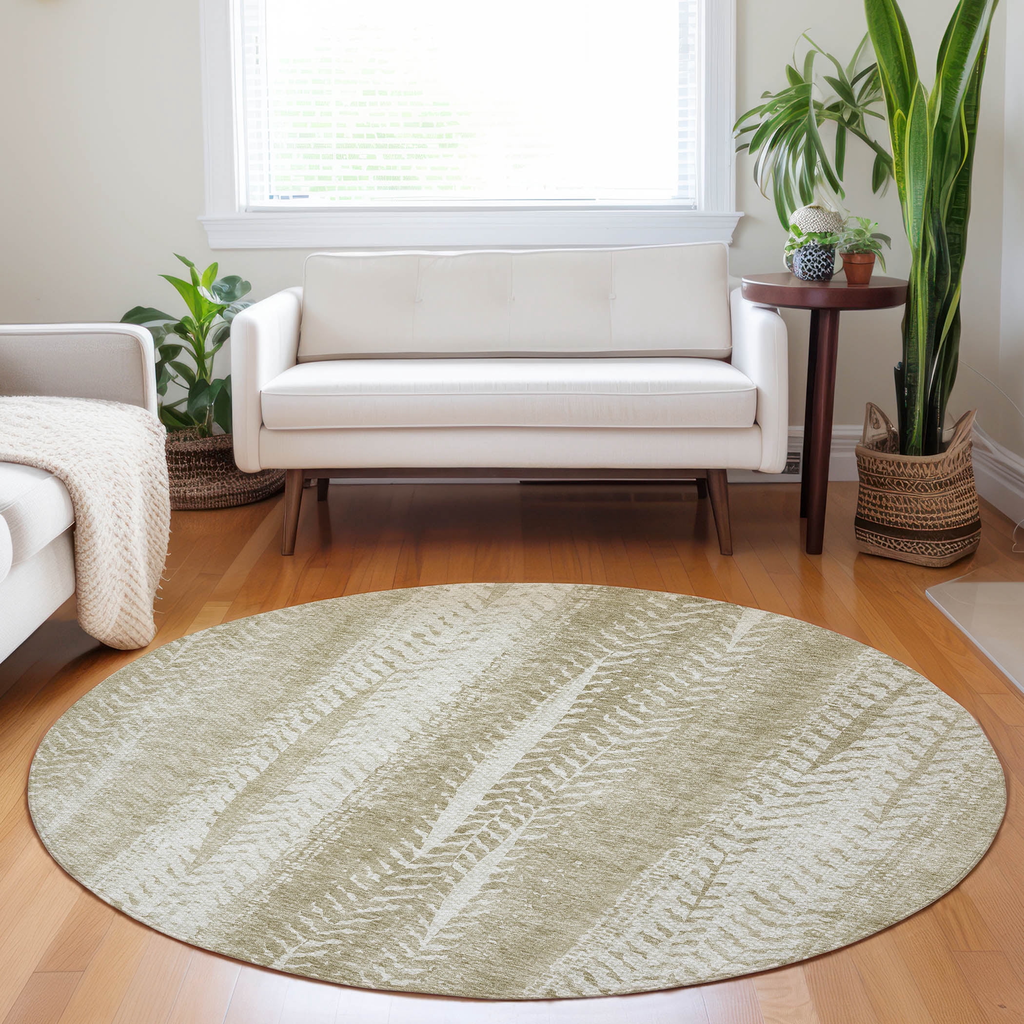 Addison Rugs Chantille Indoor/Outdoor Transitional Organic Beige ...