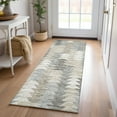 thumbnail image 1 of Addison Rugs Chantille Indoor/Outdoor Transitional Modern Taupe Washable Runner Rug, 2'3" x 7'6", 1 of 6
