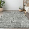 thumbnail image 1 of Addison Rugs Chantille Indoor/Outdoor Transitional Geometric Gray Washable Rectangle Rug, 5' x 7'6", 1 of 6