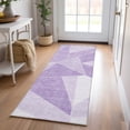thumbnail image 1 of Addison Rugs Chantille Indoor/Outdoor Transitional Geometric Lilac Washable Runner Rug, 2'3" x 7'6", 1 of 6