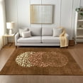 thumbnail image 1 of Addison Rugs Chantille Indoor/Outdoor Transitional Circles Paprika Washable Rectangle Rug, 8' x 10', 1 of 5