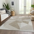 thumbnail image 1 of Addison Rugs Chantille Indoor/Outdoor Transitional Geometric Taupe Washable Rectangle Rug, 3' x 5', 1 of 6