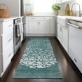thumbnail image 1 of Addison Rugs Chantille Indoor/Outdoor Transitional Circles Teal Washable Runner Rug, 2'3" x 7'6", 1 of 6