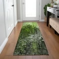 thumbnail image 1 of Addison Rugs Chantille Indoor/Outdoor Transitional Squares Green Washable Runner Rug, 2'3" x 7'6", 1 of 6