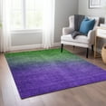 thumbnail image 1 of Addison Rugs Chantille Indoor/Outdoor Solid Ombre Green Washable Rectangle Rug, 5' x 7'6", 1 of 6