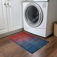thumbnail image 1 of Addison Rugs Chantille Indoor/Outdoor Solid Ombre Navy Washable Rectangle Rug, 1'8" x 2'6", 1 of 6