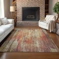 thumbnail image 1 of Addison Rugs Chantille Indoor/Outdoor Transitional Stripes Paprika Washable Rectangle Rug, 10' x 14', 1 of 6