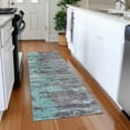 thumbnail image 1 of Addison Rugs Chantille Indoor/Outdoor Transitional Modern Teal Washable Runner Rug, 2'3" x 7'6", 1 of 6