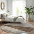 thumbnail image 1 of Addison Rugs Chantille Indoor/Outdoor Transitional Modern Gray Washable Round Rug, 8' x 8', 1 of 6