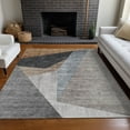 thumbnail image 1 of Addison Rugs Chantille Indoor/Outdoor Transitional Art Deco Taupe Washable Rectangle Rug, 3' x 5', 1 of 6