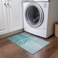 thumbnail image 1 of Addison Rugs Chantille Indoor/Outdoor Transitional Nautical Teal Washable Rectangle Rug, 1'8" x 2'6", 1 of 5