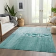 thumbnail image 1 of Addison Rugs Chantille Indoor/Outdoor Transitional Nautical Teal Washable Rectangle Rug, 3' x 5', 1 of 6