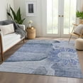 thumbnail image 1 of Addison Rugs Chantille Indoor/Outdoor Transitional Floral Blue Washable Rectangle Rug, 2'6" x 3'10", 1 of 6