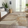 thumbnail image 1 of Addison Rugs Chantille Indoor/Outdoor Transitional Floral Brown Washable Rectangle Rug, 8' x 10', 1 of 6