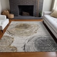 thumbnail image 1 of Addison Rugs Chantille Indoor/Outdoor Transitional Organic Taupe Washable Rectangle Rug, 5' x 7'6", 1 of 6