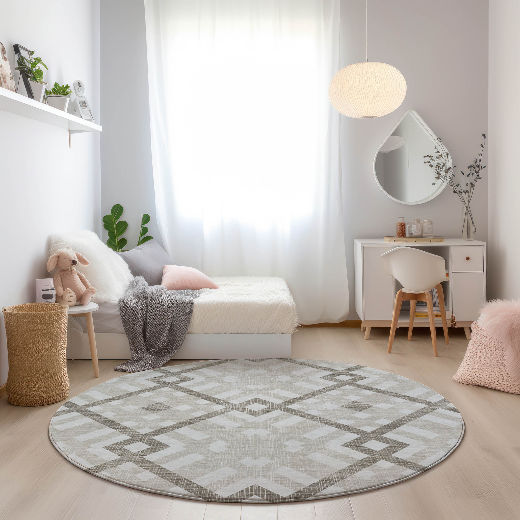 Addison Rugs Chantille Indoor/Outdoor Transitional Geometric Beige ...