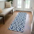thumbnail image 1 of Addison Rugs Chantille Indoor/Outdoor Transitional Geometric Navy Washable Runner Rug, 2'3" x 7'6", 1 of 6
