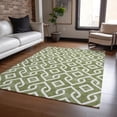 thumbnail image 1 of Addison Rugs Chantille Indoor/Outdoor Transitional Geometric Olive Washable Rectangle Rug, 10' x 14', 1 of 6