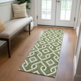thumbnail image 1 of Addison Rugs Chantille Indoor/Outdoor Transitional Geometric Olive Washable Runner Rug, 2'3" x 7'6", 1 of 6