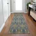 thumbnail image 1 of Addison Rugs Chantille Indoor/Outdoor Transitional Moroccan Blue Washable Runner Rug, 2'3" x 7'6", 1 of 6