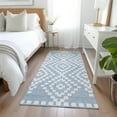 thumbnail image 1 of Addison Rugs Chantille Indoor/Outdoor Transitional Diamonds Denim Washable Runner Rug, 2'3" x 7'6", 1 of 6