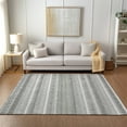 thumbnail image 1 of Addison Rugs Chantille Indoor/Outdoor Transitional Stripes Ivory Washable Rectangle Rug, 9' x 12', 1 of 6
