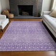 thumbnail image 1 of Addison Rugs Chantille Indoor/Outdoor Transitional Boho Lavender Washable Rectangle Rug, 9' x 12', 1 of 6