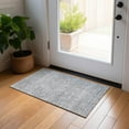 thumbnail image 1 of Addison Rugs Chantille Indoor/Outdoor Transitional Boho Silver Washable Rectangle Rug, 1'8" x 2'6", 1 of 6