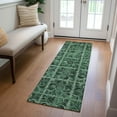 thumbnail image 1 of Addison Rugs Chantille Indoor/Outdoor Transitional Medallions Green Washable Runner Rug, 2'3" x 7'6", 1 of 6